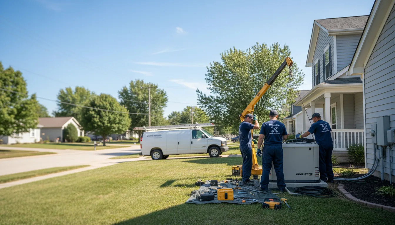 Generator Installation in Saint Jacob, IL near me